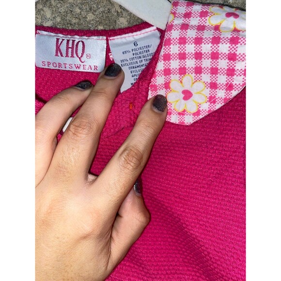 KHQ Sportswear Pink Dress ~ Size 6 Months - Picture 4 of 5